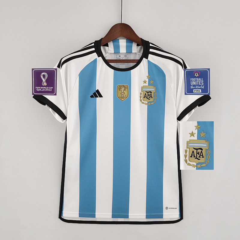 2022 Argentina 3-star World Cup jersey home