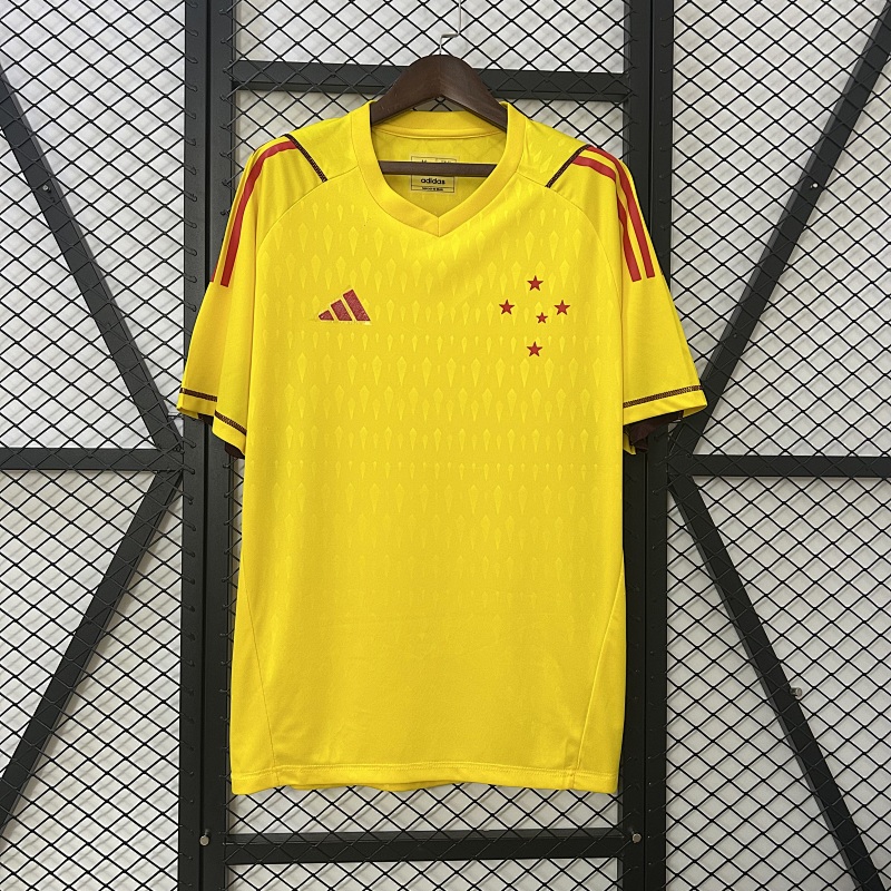 24/25 Cruzeiro Limited Edition Goalkeeper Yellow Jersey