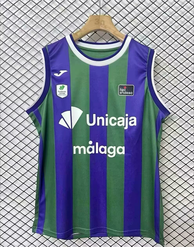24/25 Malaga basketball uniform home