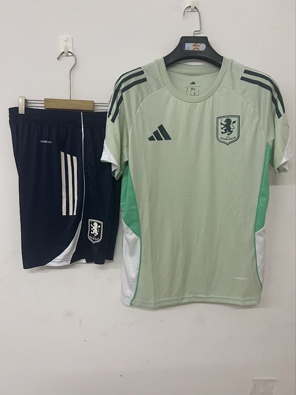 25/26 Aston Villa training jersey light green