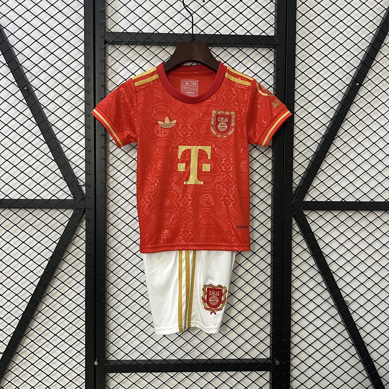 25/26 kids Bayern Munich 125th Anniversary Jersey