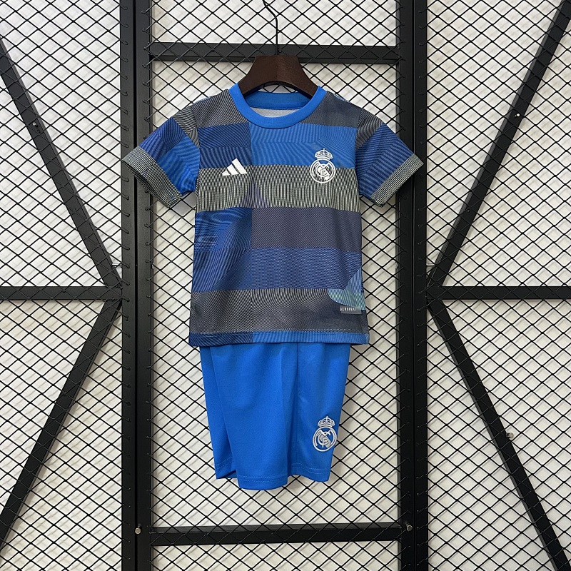 25/26 kids Real Madrid training uniform