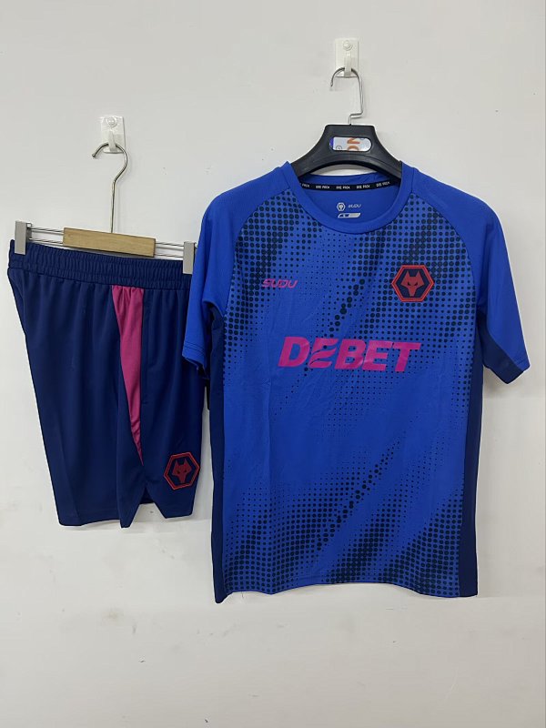 25/26 Manchester United Training Suit Blue