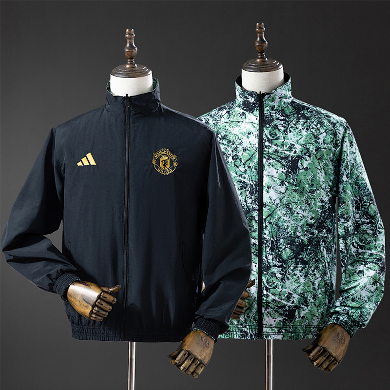 25/26 Manchester United Trench Coat Reversible