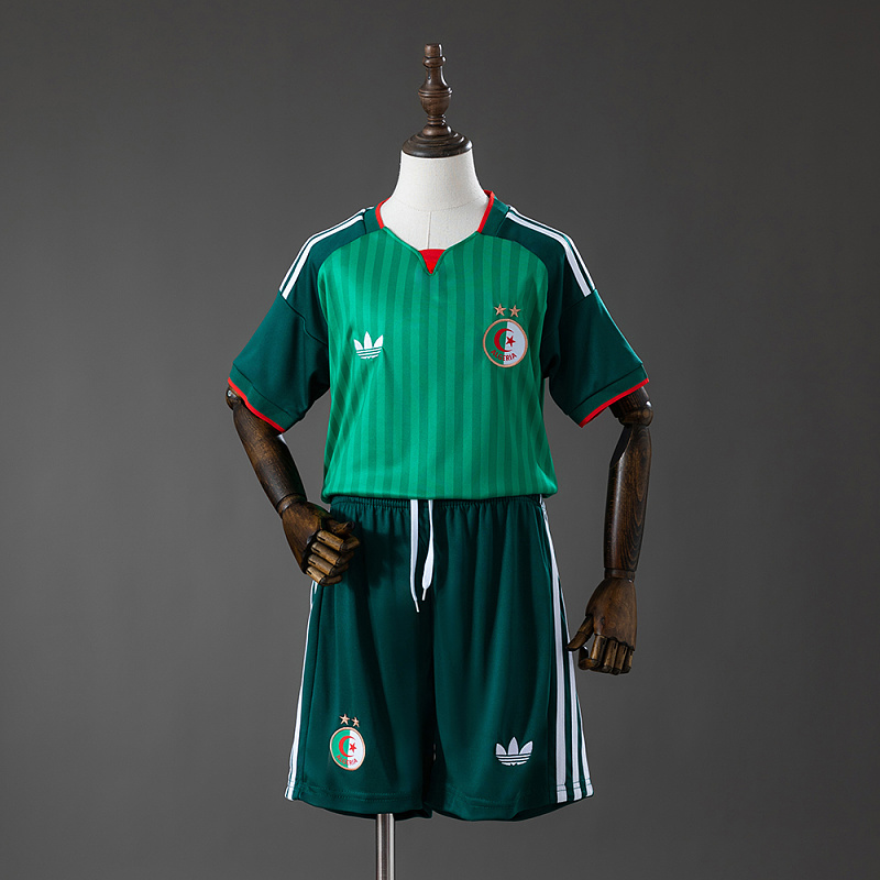 Algeria 2026 Away Kids Kit Jersey :
