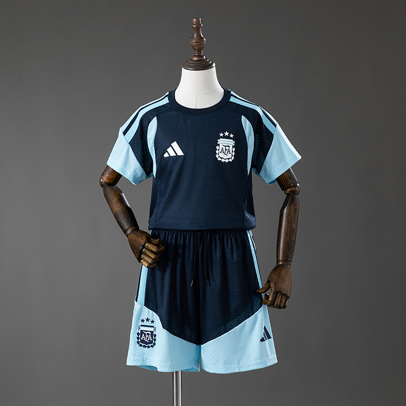 Argentina 2026 Player Version Training Kids Kit Jersey - Blue