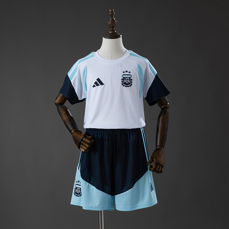 Argentina 2026 Player Version Training Kids Kit Jersey - Royal Blue