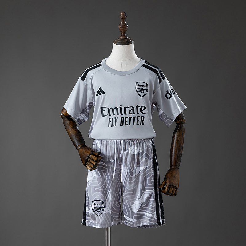 Arsenal 26/27 Goalkeeper Kids Kit Jersey :