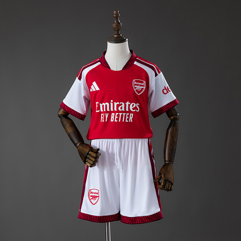 Arsenal 26/27 Home Kids Kit Jersey :