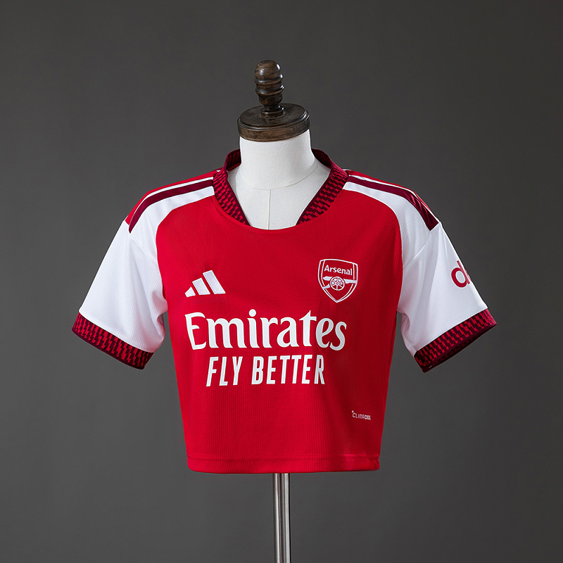 Arsenal 26/27 Home Match Women's Crop Jersey