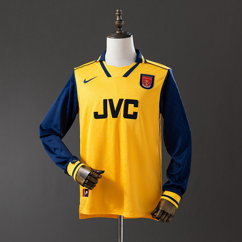Arsenal 96/97 Away Long Sleeve Retro Jersey