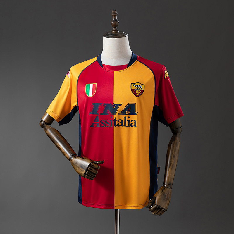 AS Roma 01/02 Champion Edition Retro Jersey
