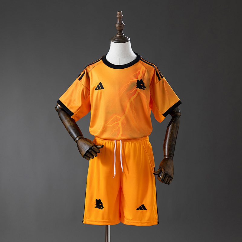 AS Roma 25/26 Away Kids Kit Jersey