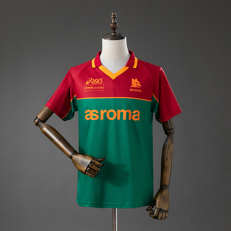 AS Roma 95/96 Retro Training JerseyS-XXL