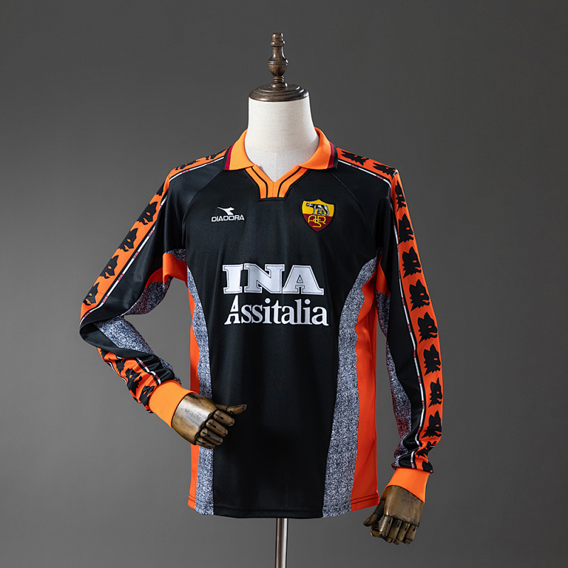 AS Roma 98/99 Third Away Long-Sleeve Retro Jersey