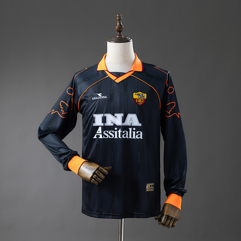 AS Roma 99/00 Third Away Long-Sleeved Retro Jersey