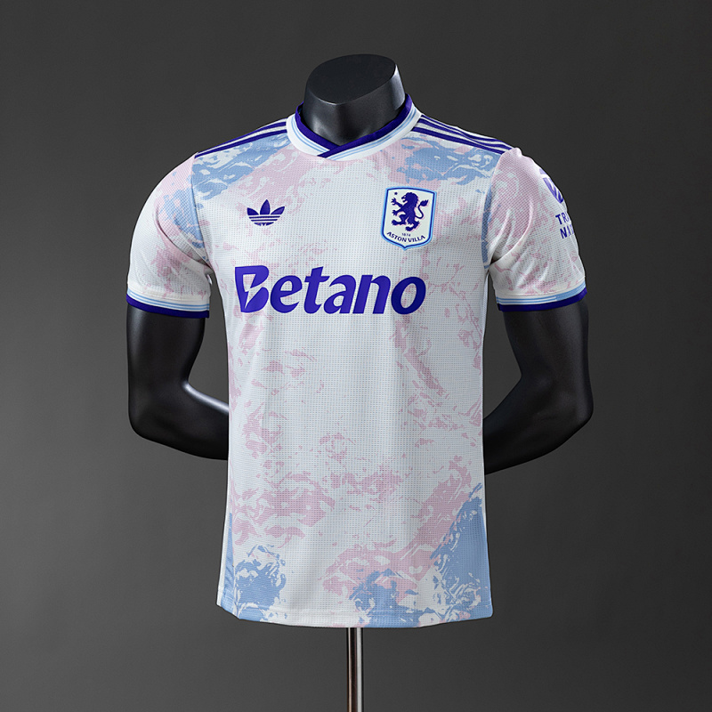 Aston Villa 25/26 Player Version Away Jersey