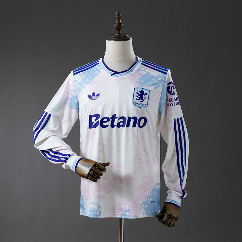 Aston Villa 25/26 Third Away Long-Sleeve Jersey
