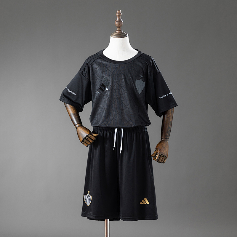 Atlético Mineiro 25/26 Limited Edition - Black Kids Kit Jersey
