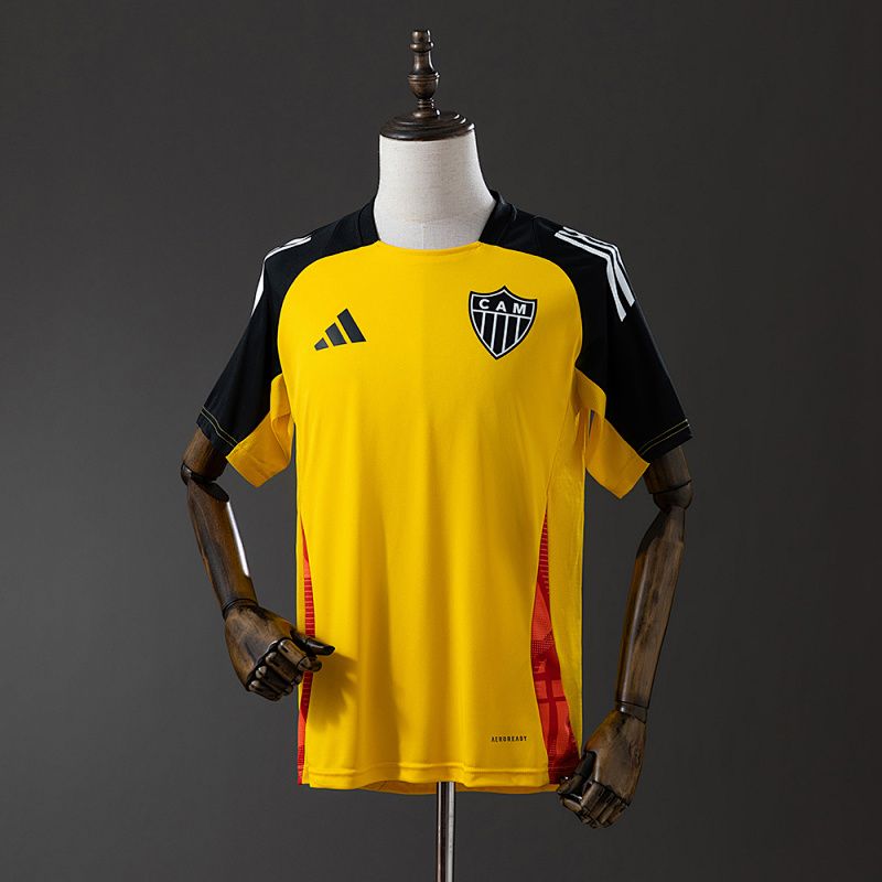 Atletico Mineiro 25/26 Training Suit Yellow Jersey