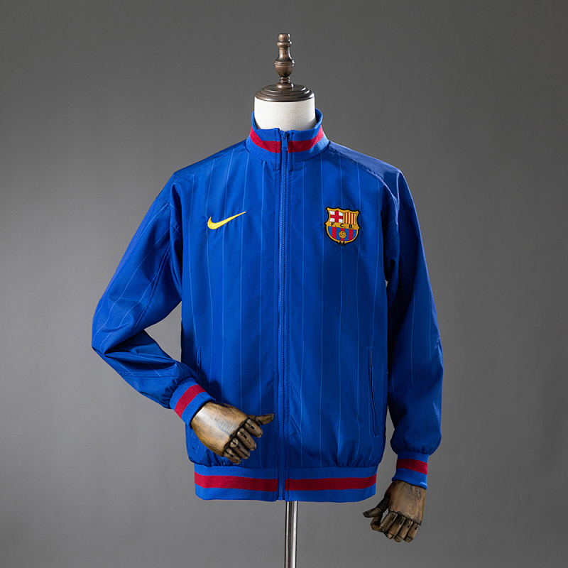 Barcelona 25/26 Team Anthem Windbreaker - Blue