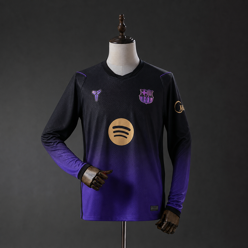 Barcelona x Kobe Bryant 26/27 Away Long Sleeved Jersey S-5XL