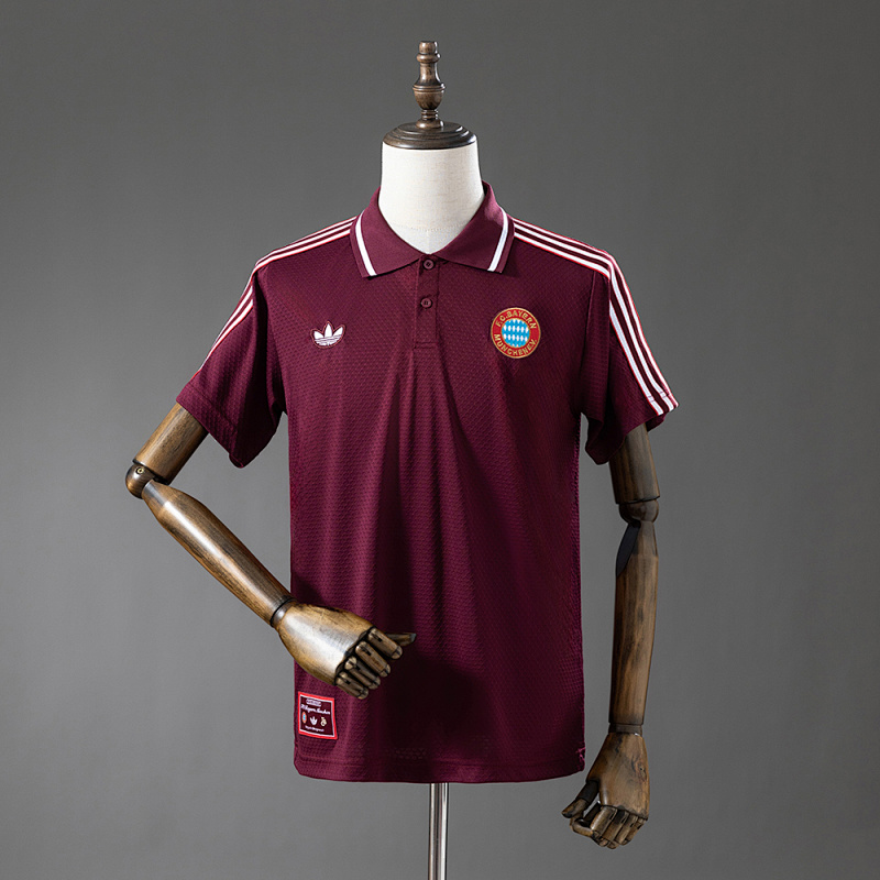 Bayern Munich 25/26 POLO - Maroon
