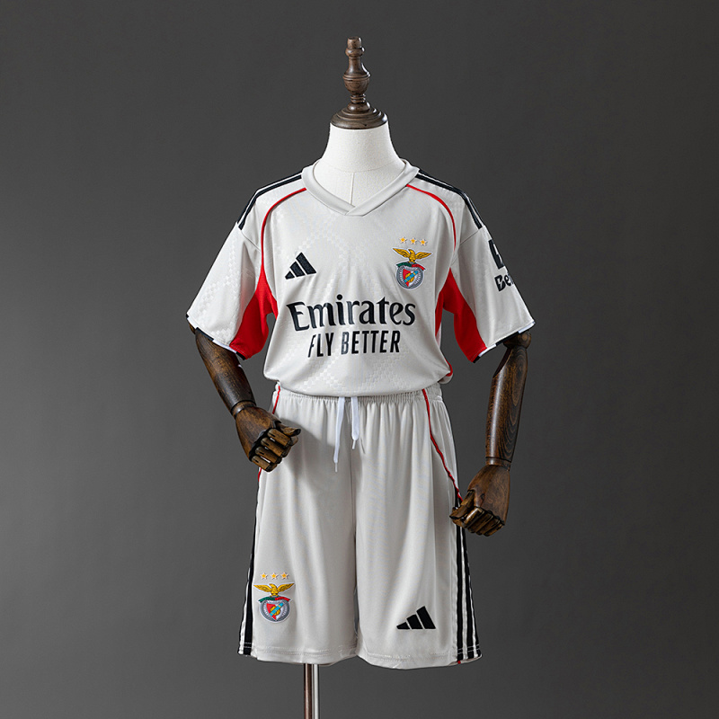 Benfica 25/26 Kids Kit Away Jersey :