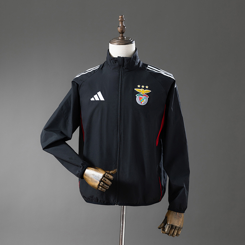 Benfica 25/26 Windbreaker - Black