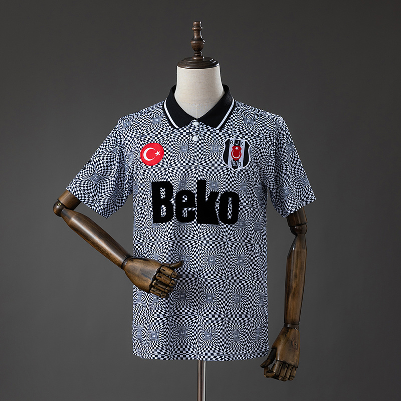Besiktas JK 91/92 Home Retro Jersey
