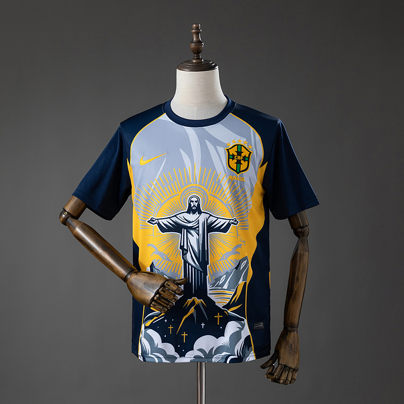 Brazil 2026 Christ the Savior - Yellow Jersey