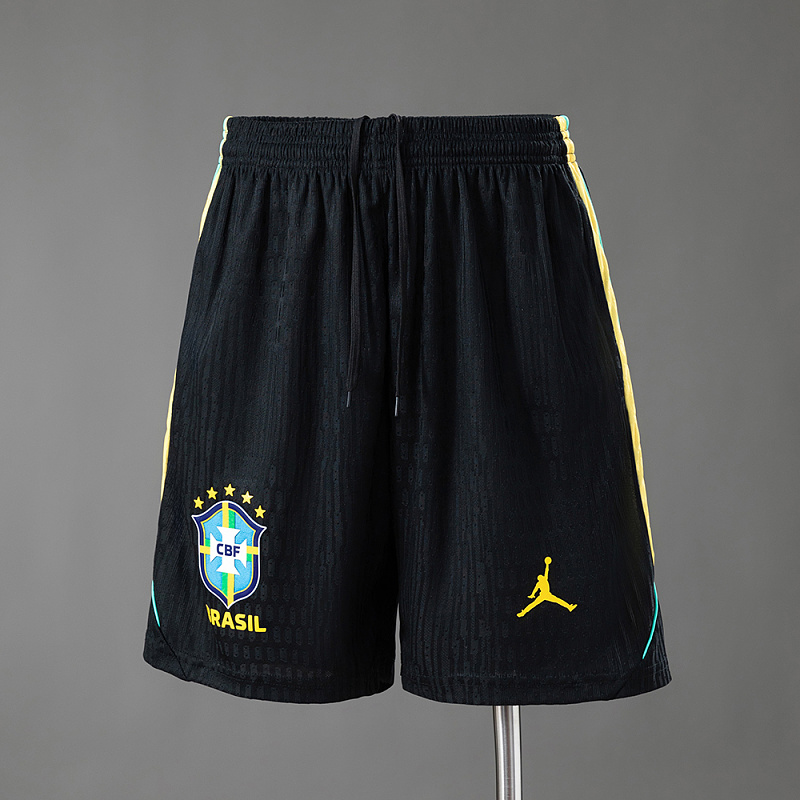 Brazil 2026 Player Version Training Zipper Shorts