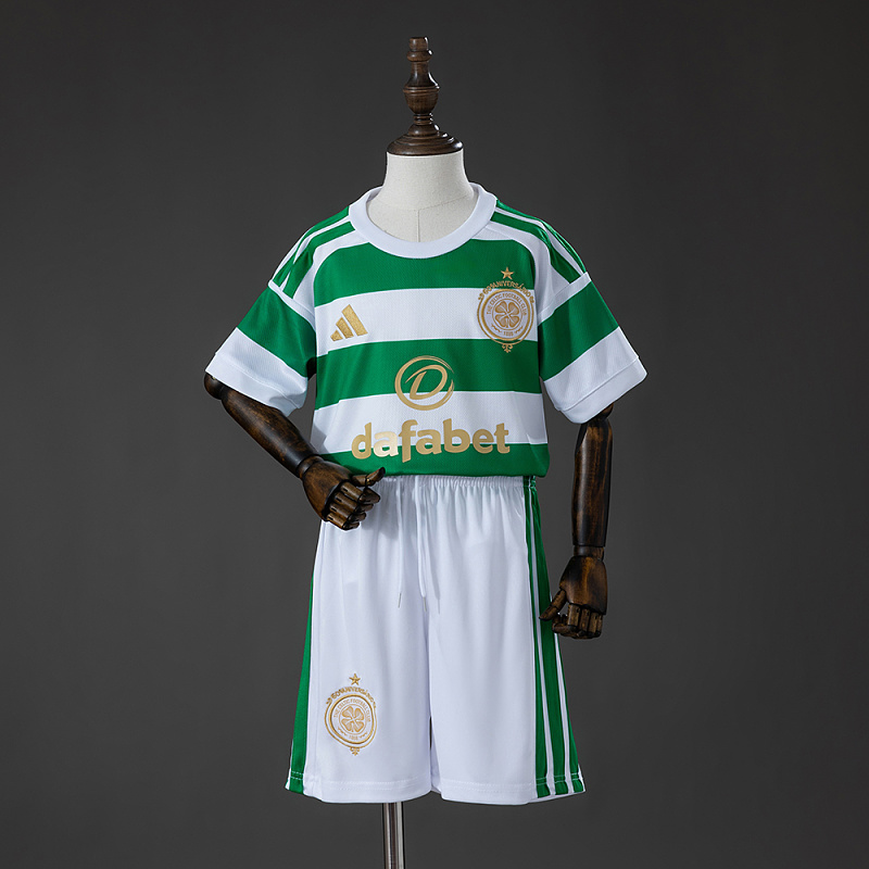 Celtic 26/27 Home Kids Kit Jersey