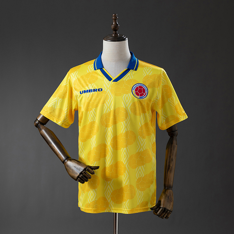 Colombia 1994 Home Retro Jersey