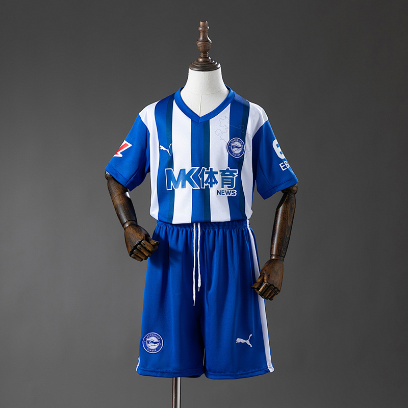Deportivo Alavés 25/26 Home Kids Jersey