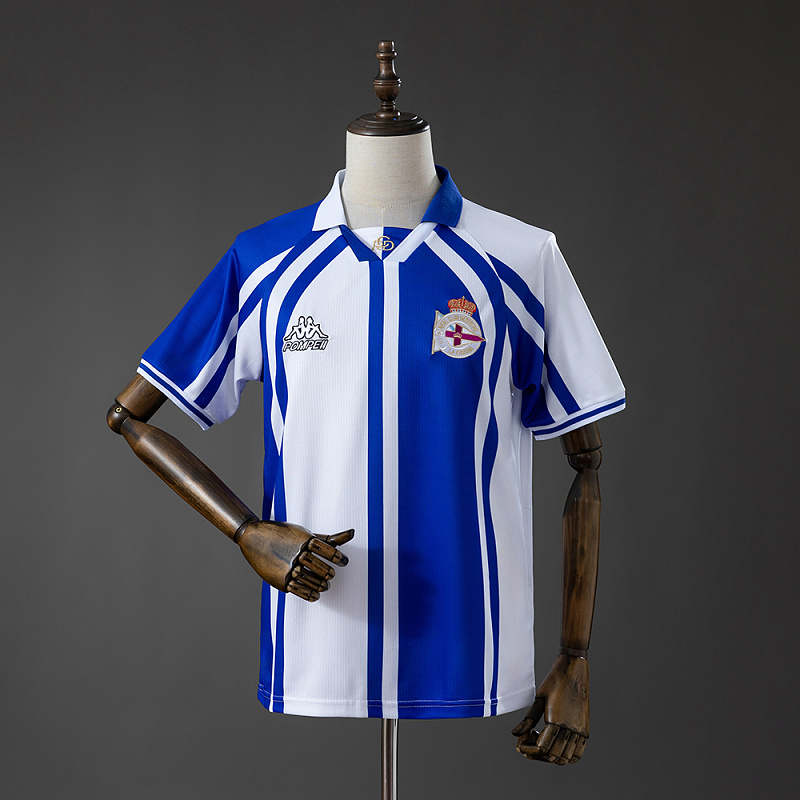 Deportivo La Coruna X Bebet Pompeii Retro Style Jersey