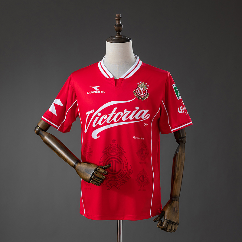 Deportivo Toluca 98/99 Home Retro Jersey