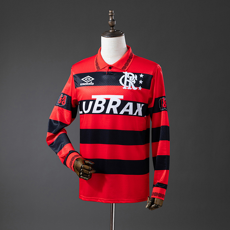 Flamengo 1994/95 Home Long Sleeve Retro Retro Jersey
