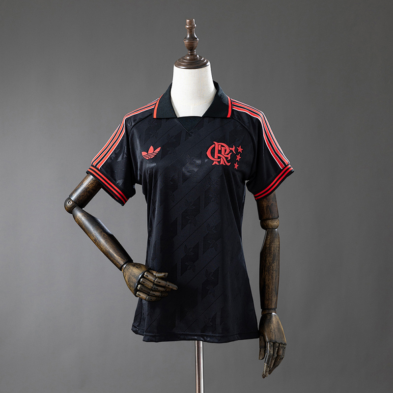 Flamengo 25/26 Lifestyler Retro - Black Women's Jersey