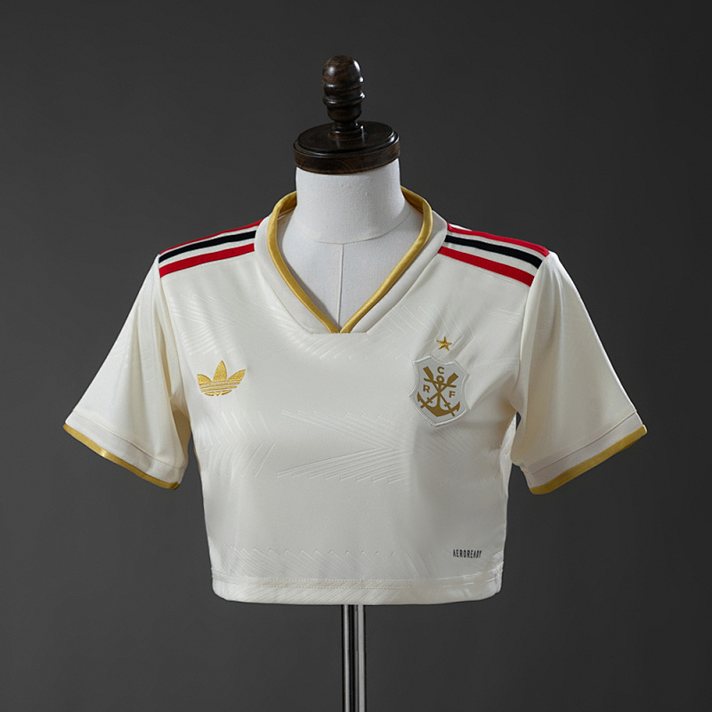 Flamengo 2526 Third Away Women's crop top style
