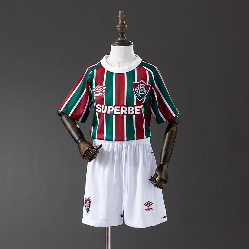 Fluminense 25/26 Home kids kit Jersey