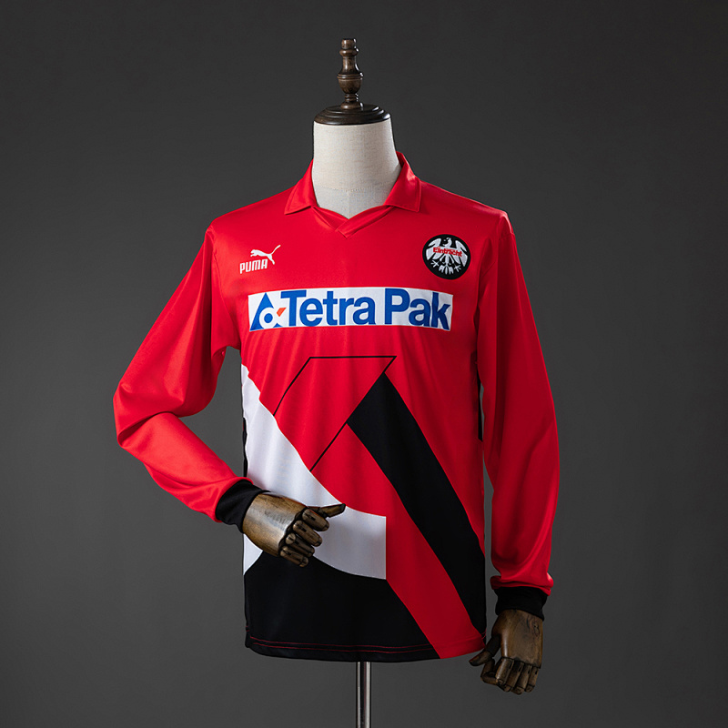 Frankfurt 93/95 Home Long-Sleeve Retro Jersey