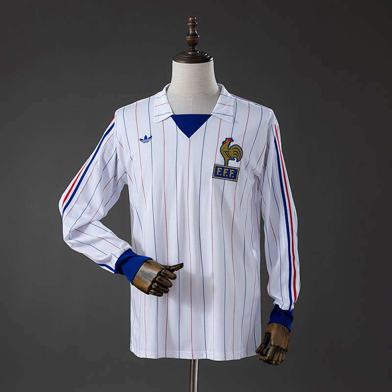 Frence 80/82 Away Long-Sleeved Retro Jersey
