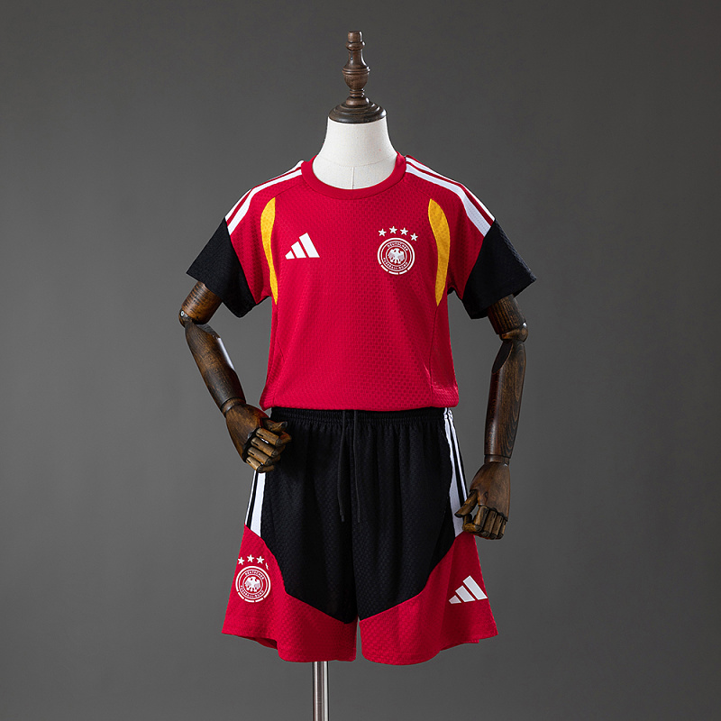 Germany 2026 Player Version Training Kids Kit Jersey - Red