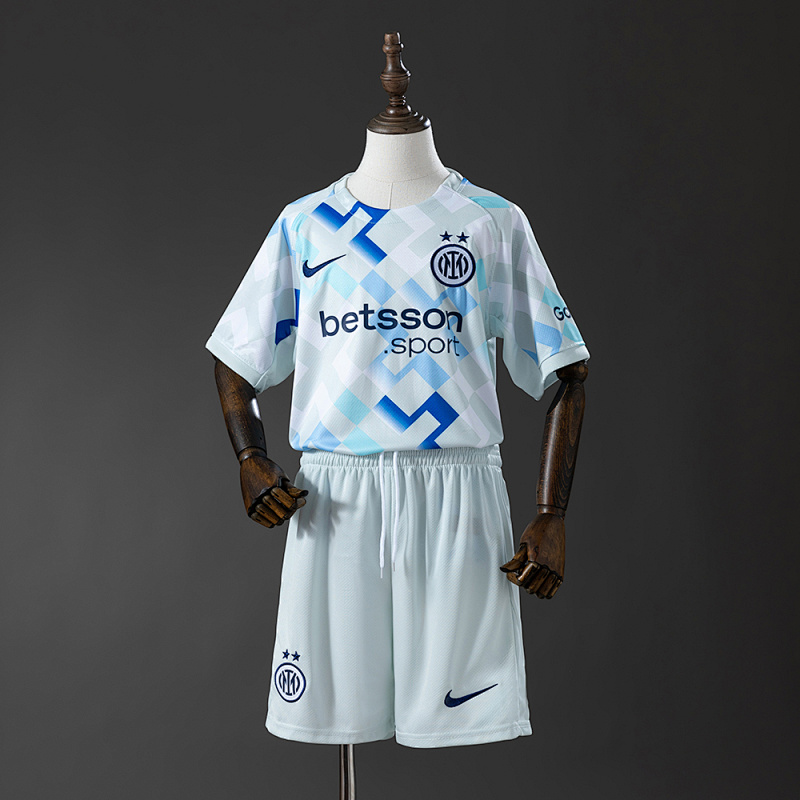 Inter Milan 25/26 Away kids kit Jersey