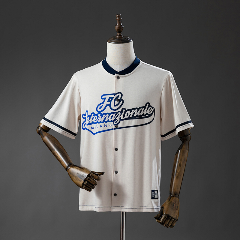 Inter Milan 25/26 Baseball - Beige Jersey