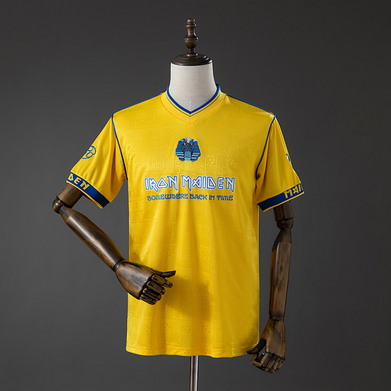 Iron Maiden x West Ham United 2008 Retro Yellow Jersey