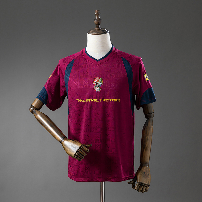 Iron Maiden x West Ham United 2010 Away Retro Jersey