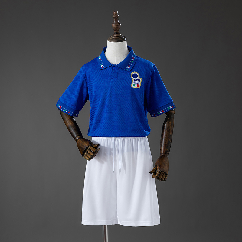 Italy 1994 Home Retro Kids Kit Jersey