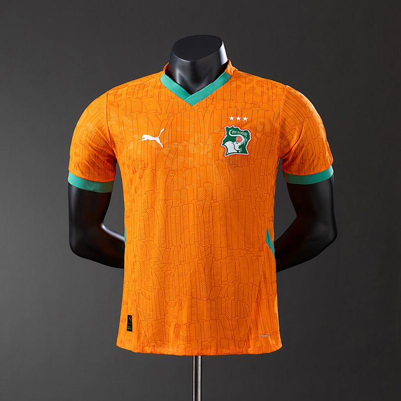 Ivory Coast 2025 Home Player Version Jersey
